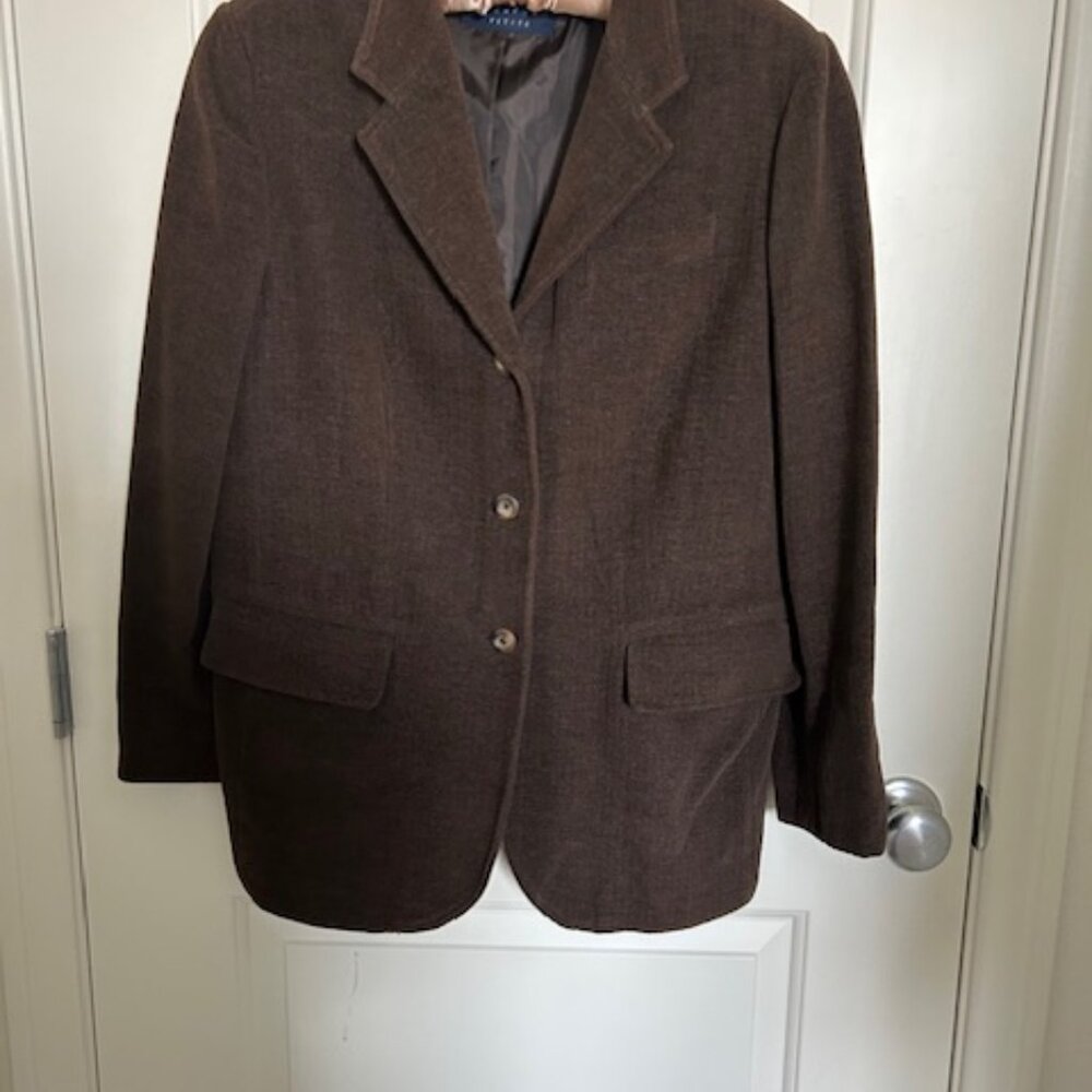 Brown Woman Jacket Size 8